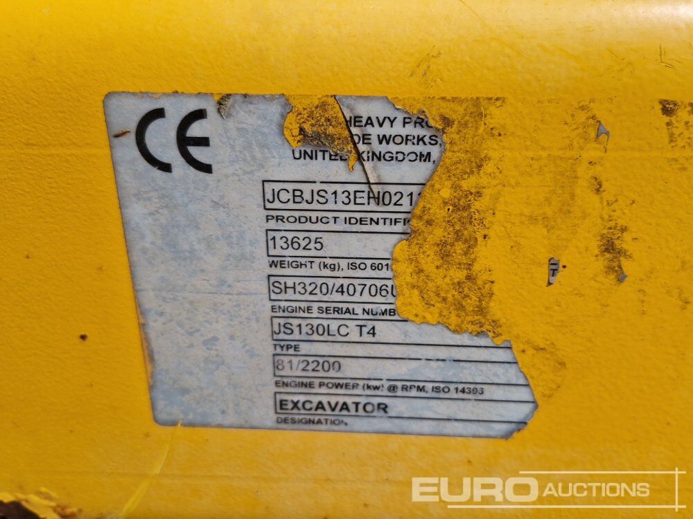 Pelle sur chenille 2013 JCB JS130LC: photos 46 Pelle sur chenille 2013 JCB JS130LC: photos 46