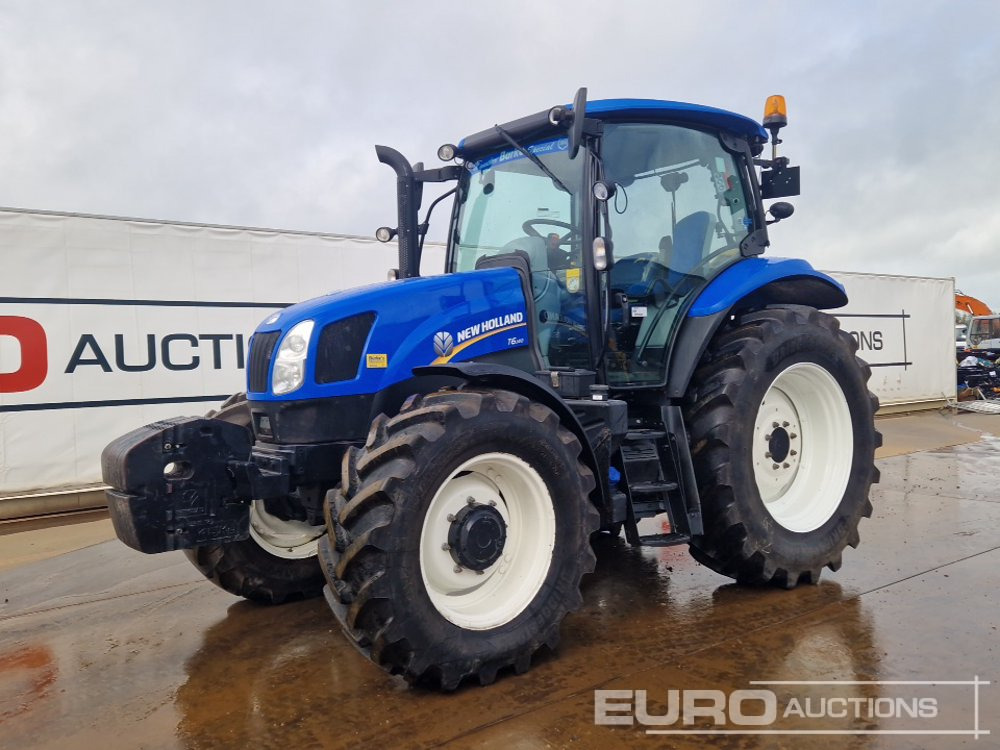 2013 New Holland T6.140 - Tracteur agricole: photos 1 2013 New Holland T6.140 - Tracteur agricole: photos 1
