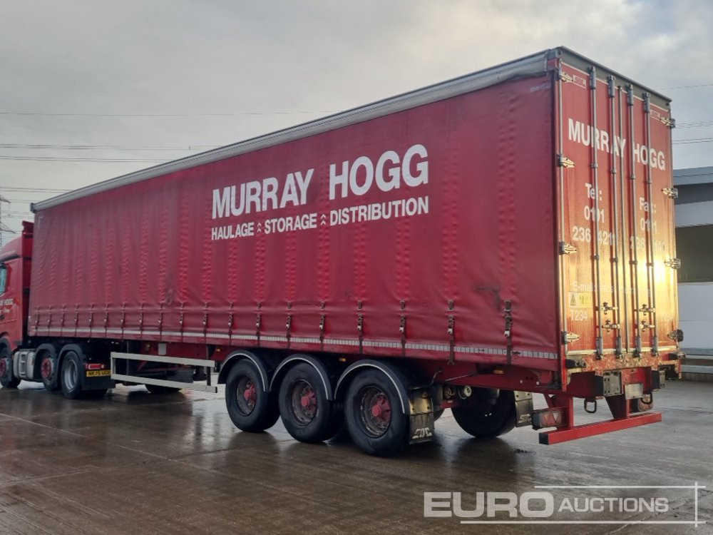 2013 SDC Tri Axle Curtainsider Trailer - Semi-remorque rideaux coulissants: photos 3 2013 SDC Tri Axle Curtainsider Trailer - Semi-remorque rideaux coulissants: photos 3