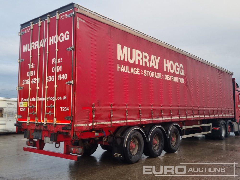 2013 SDC Tri Axle Curtainsider Trailer - Semi-remorque rideaux coulissants: photos 5 2013 SDC Tri Axle Curtainsider Trailer - Semi-remorque rideaux coulissants: photos 5