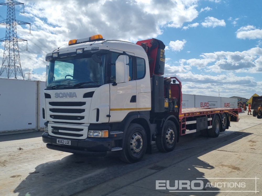 2013 Scania G400 - Camion plateau: photos 1 2013 Scania G400 - Camion plateau: photos 1