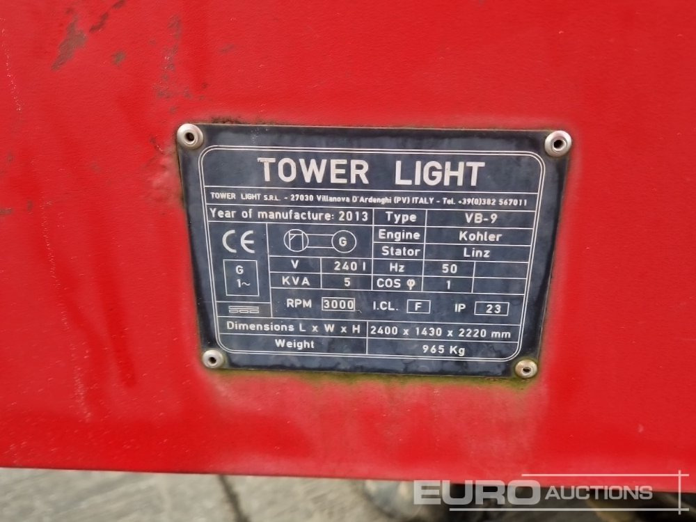 Mat d'éclairage 2013 Towerlight VB-9: photos 27