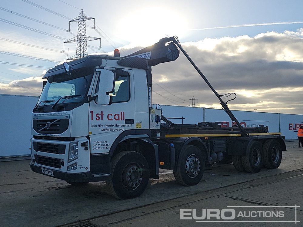 2013 Volvo FM 410 - Camion multibenne: photos 1 2013 Volvo FM 410 - Camion multibenne: photos 1