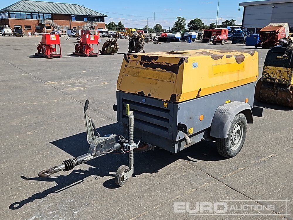 2014 Atlas Copco Single Axle Compressor - Compresseur d'air: photos 1 2014 Atlas Copco Single Axle Compressor - Compresseur d'air: photos 1
