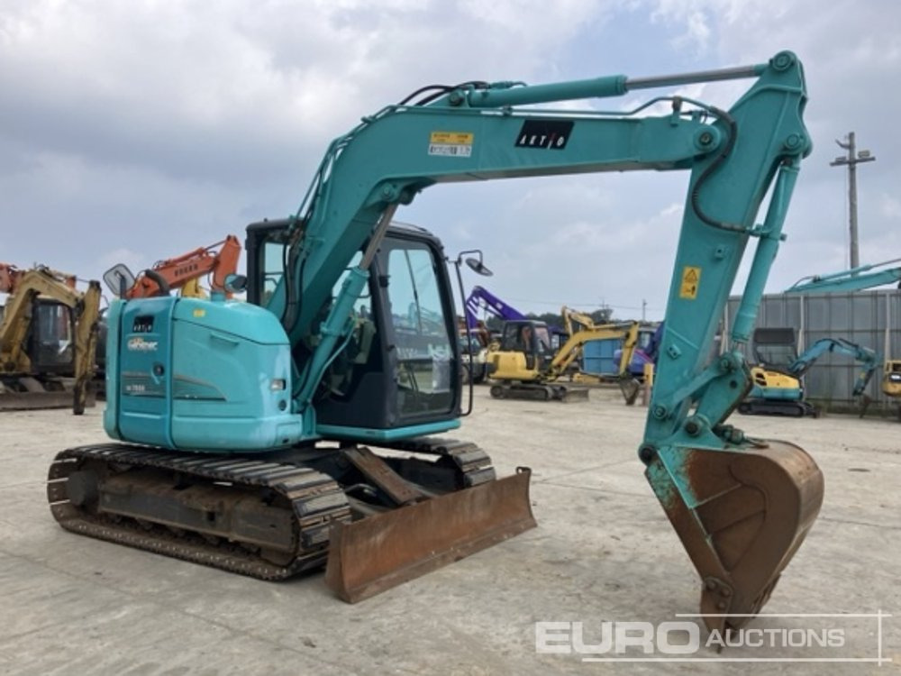 2014 Kobelco SK75SR-3 - Mini pelle: photos 4 2014 Kobelco SK75SR-3 - Mini pelle: photos 4