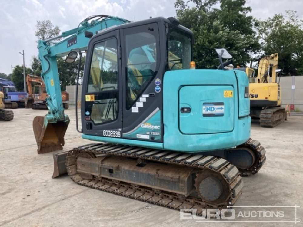 2014 Kobelco SK75SR-3 - Mini pelle: photos 2 2014 Kobelco SK75SR-3 - Mini pelle: photos 2