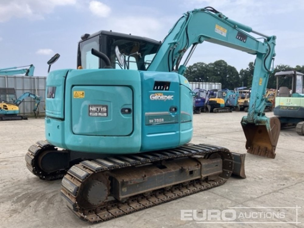 2014 Kobelco SK75SR-3 - Mini pelle: photos 3 2014 Kobelco SK75SR-3 - Mini pelle: photos 3