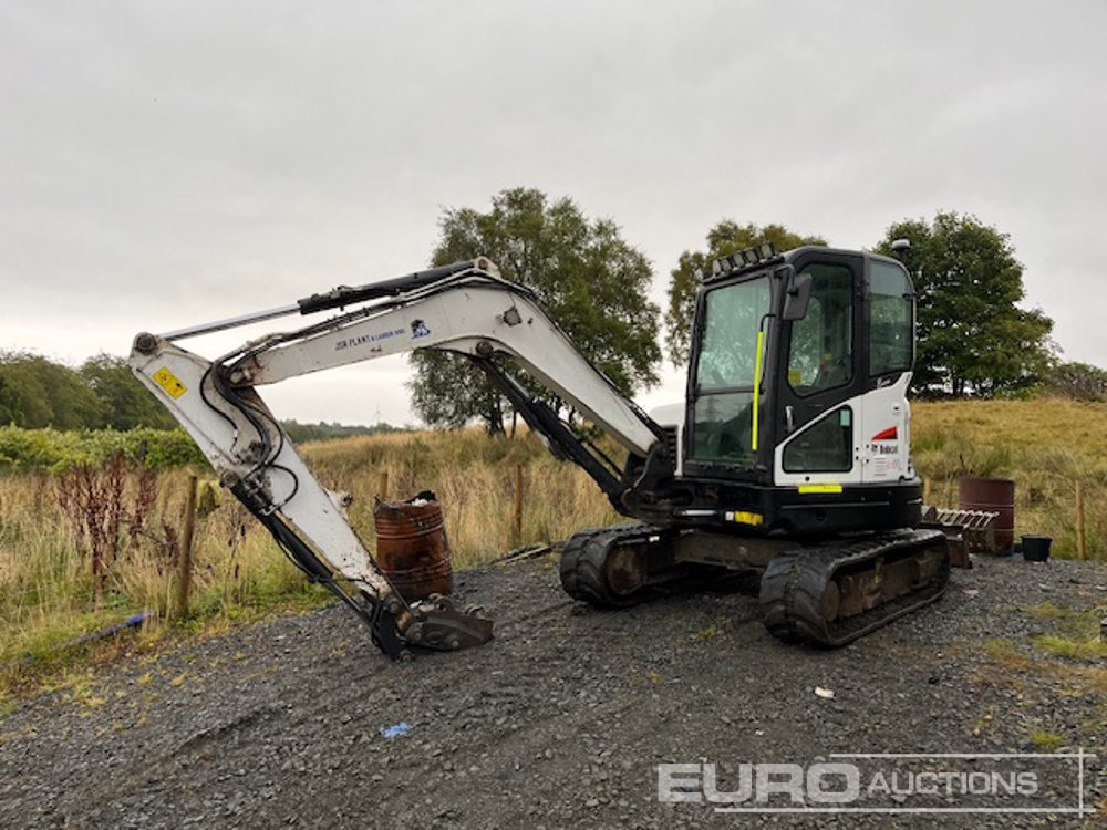 2015 Bobcat E62 - Mini pelle: photos 1 2015 Bobcat E62 - Mini pelle: photos 1