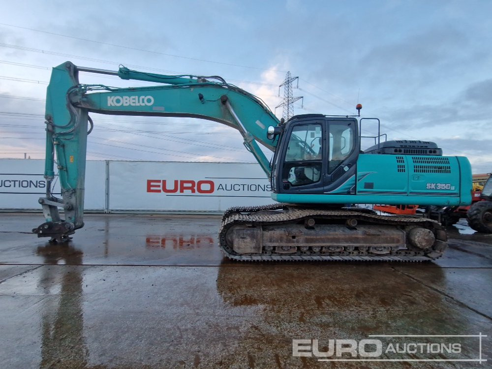 2015 Kobelco SK350LC-9 - Pelle sur chenille: photos 2 2015 Kobelco SK350LC-9 - Pelle sur chenille: photos 2