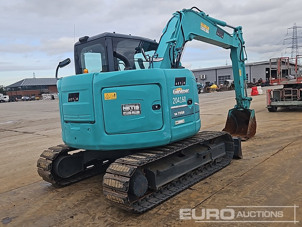 2015 Kobelco SK75SR-3 - Mini pelle: photos 5 2015 Kobelco SK75SR-3 - Mini pelle: photos 5