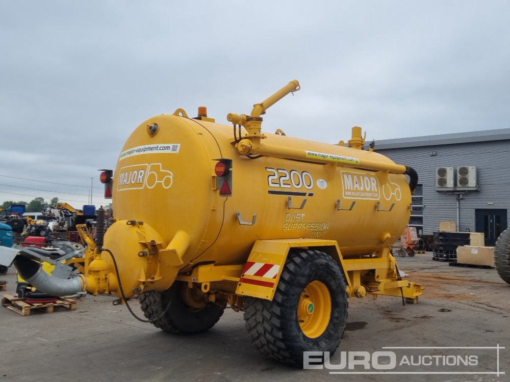 2015 Major PTO Driven Single Axle Sprung Draw Bar Dust Supression Unit - Remorque agricole: photos 5 2015 Major PTO Driven Single Axle Sprung Draw Bar Dust Supression Unit - Remorque agricole: photos 5