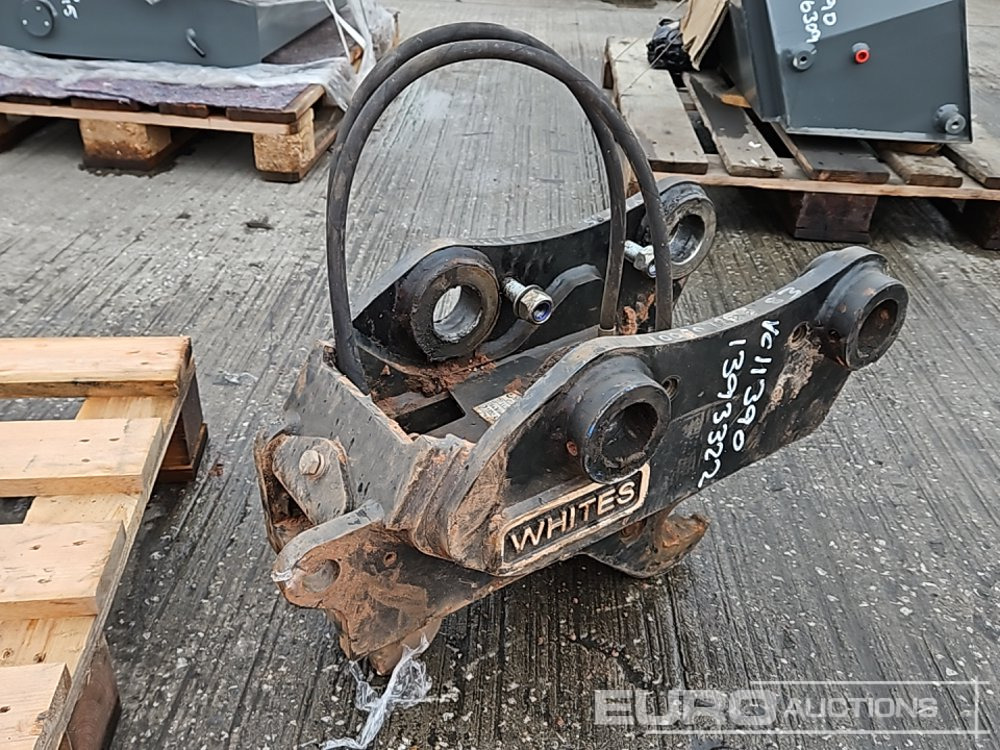 2015 Whites Hydraulic Double Lock QH 55mm Pin to suit 8-10 Ton Excavator - Attache rapide: photos 1 2015 Whites Hydraulic Double Lock QH 55mm Pin to suit 8-10 Ton Excavator - Attache rapide: photos 1