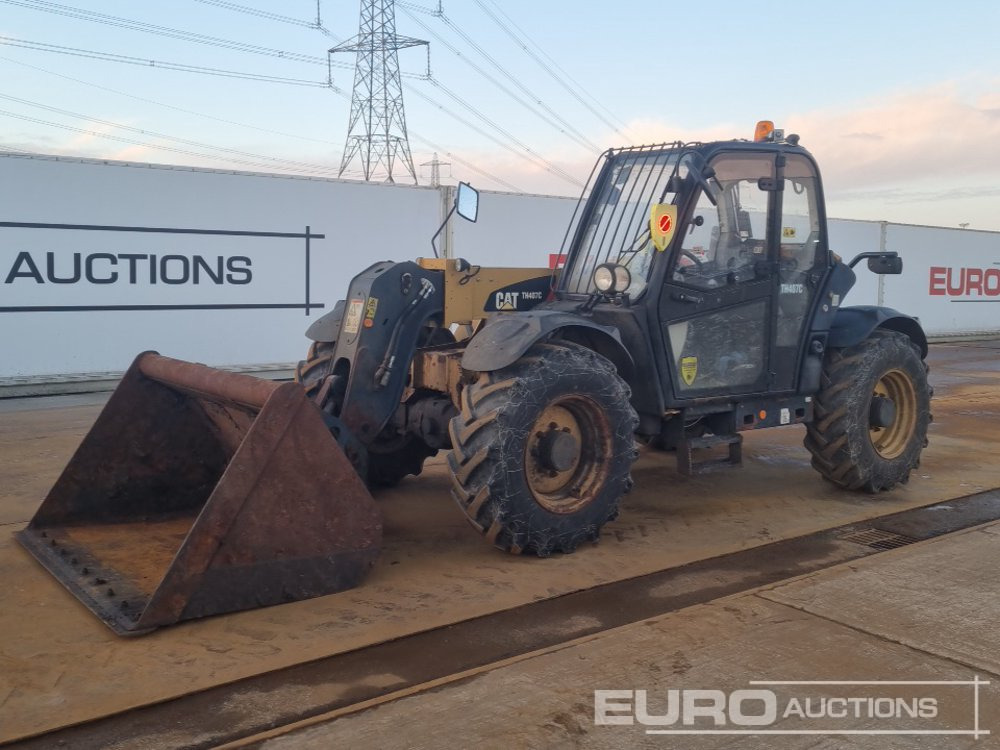 2016 CAT TH407C - Chariot télescopique: photos 1 2016 CAT TH407C - Chariot télescopique: photos 1