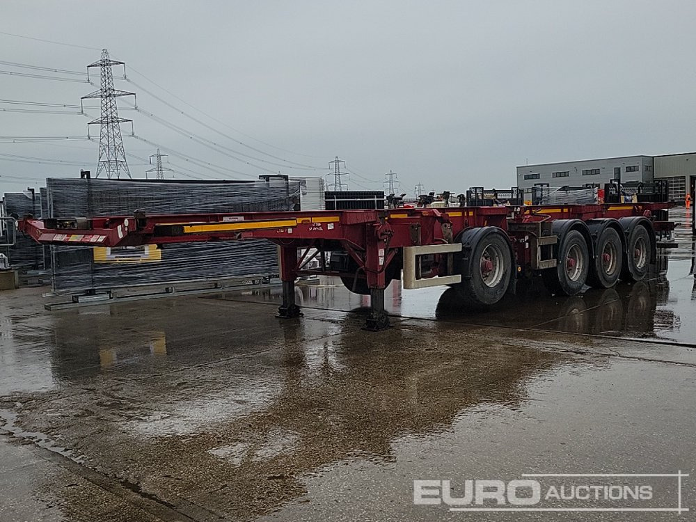 2016 Dennison MF16SK0 - Semi-remorque porte-conteneur/ Caisse mobile: photos 1 2016 Dennison MF16SK0 - Semi-remorque porte-conteneur/ Caisse mobile: photos 1