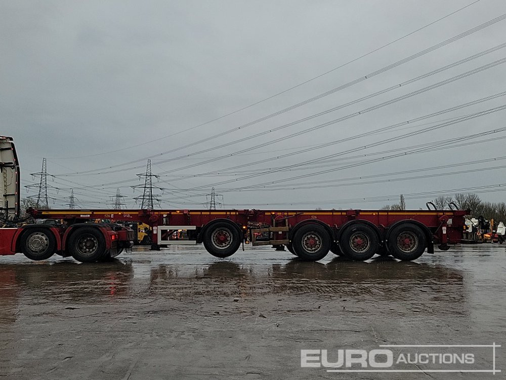 2016 Dennison MF16SK0 - Semi-remorque porte-conteneur/ Caisse mobile: photos 2 2016 Dennison MF16SK0 - Semi-remorque porte-conteneur/ Caisse mobile: photos 2