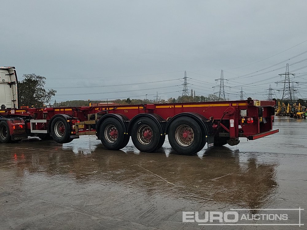 2016 Dennison MF16SK0 - Semi-remorque porte-conteneur/ Caisse mobile: photos 3 2016 Dennison MF16SK0 - Semi-remorque porte-conteneur/ Caisse mobile: photos 3