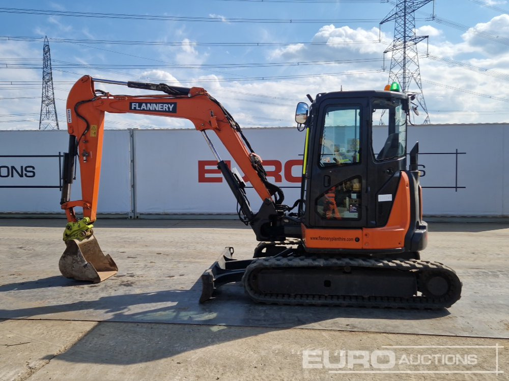 2016 Hitachi ZX55U-5A - Mini pelle: photos 2 2016 Hitachi ZX55U-5A - Mini pelle: photos 2