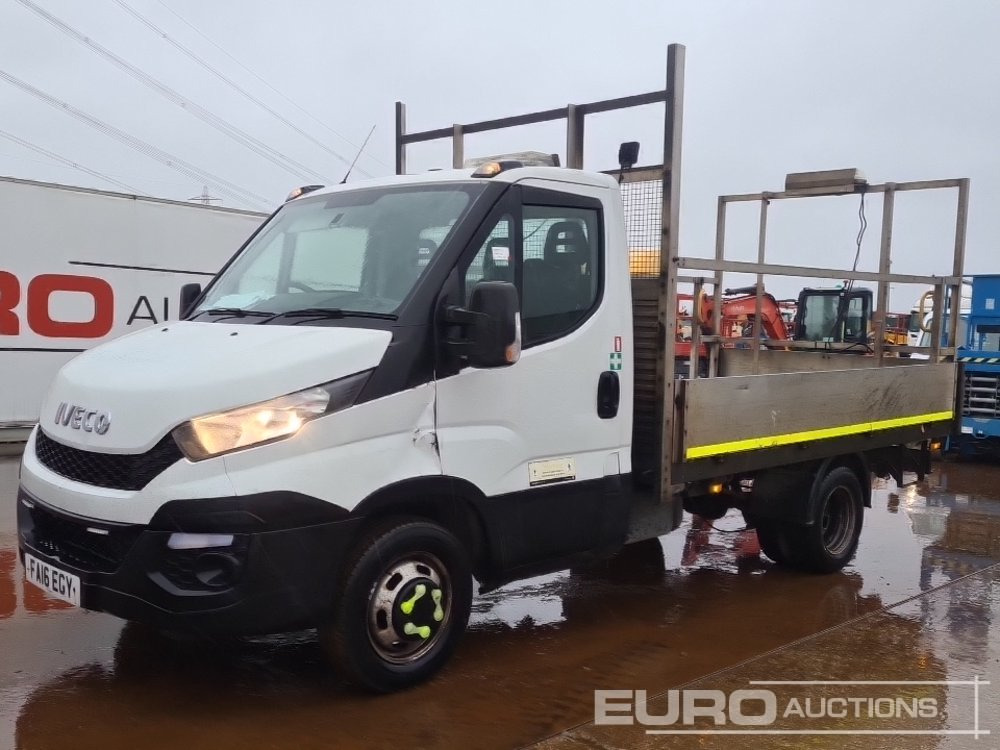 2016 Iveco Daily 35C13 - Utilitaire plateau: photos 1 2016 Iveco Daily 35C13 - Utilitaire plateau: photos 1