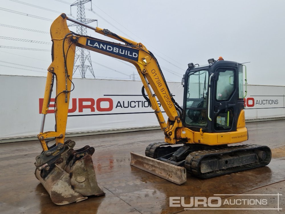 2016 Komatsu PC55MR-3 - Mini pelle: photos 1 2016 Komatsu PC55MR-3 - Mini pelle: photos 1