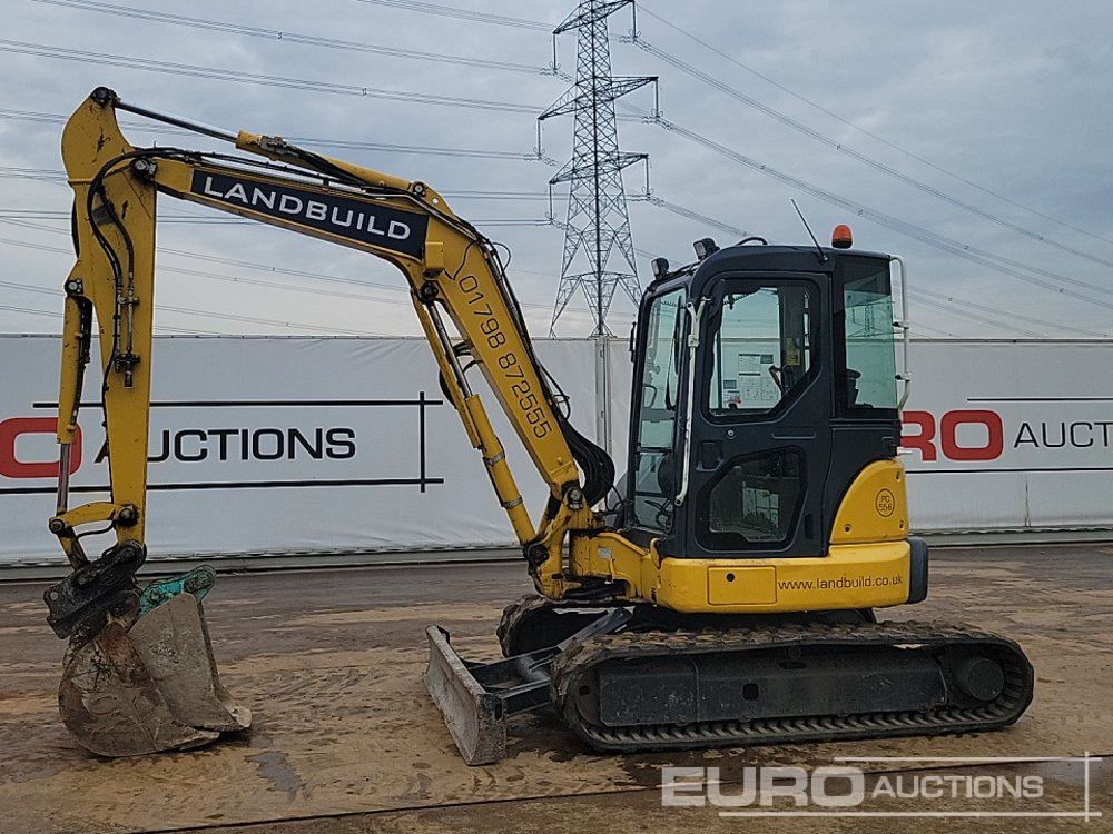 2016 Komatsu PC55MR-3 - Mini pelle: photos 2 2016 Komatsu PC55MR-3 - Mini pelle: photos 2