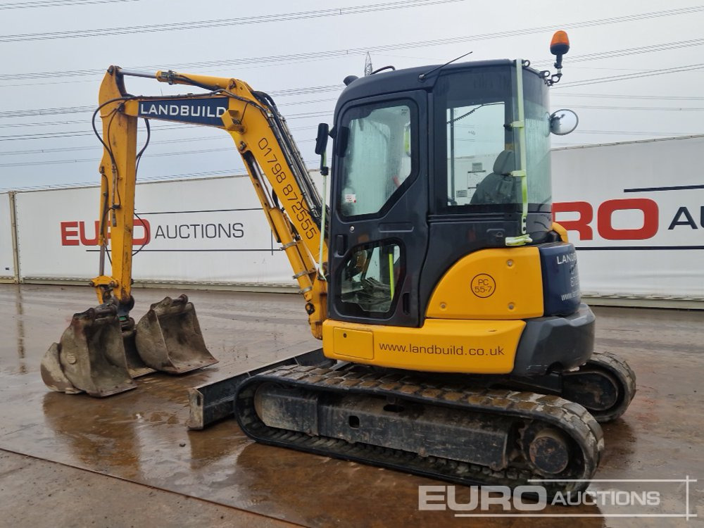 2016 Komatsu PC55MR-3 - Mini pelle: photos 3 2016 Komatsu PC55MR-3 - Mini pelle: photos 3