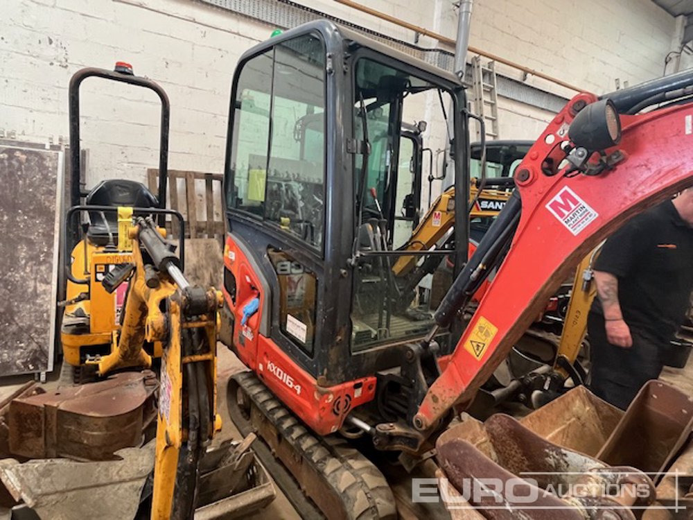 2016 Kubota KX016-4 - Mini pelle: photos 4 2016 Kubota KX016-4 - Mini pelle: photos 4