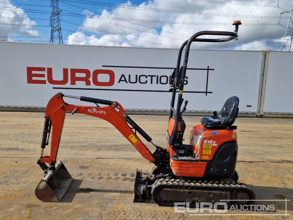 2016 Kubota U10-3 - Mini pelle: photos 2 2016 Kubota U10-3 - Mini pelle: photos 2