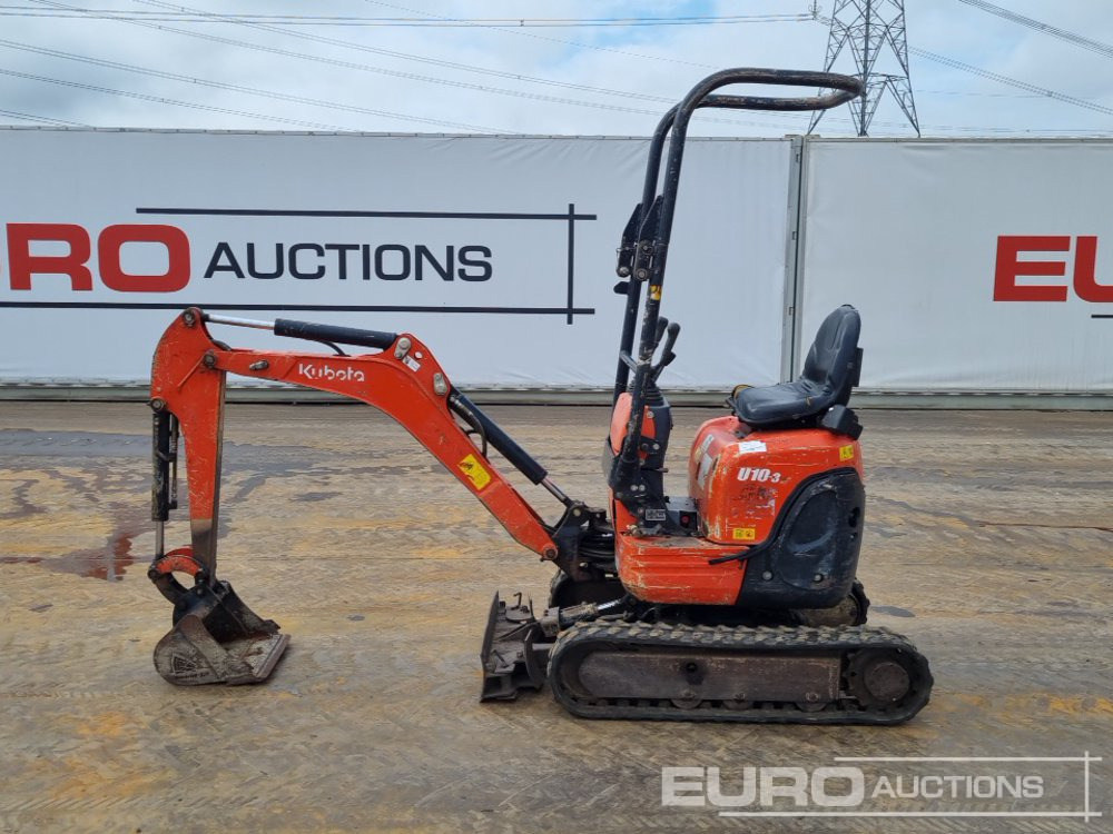 2016 Kubota U10-3 - Mini pelle: photos 2 2016 Kubota U10-3 - Mini pelle: photos 2