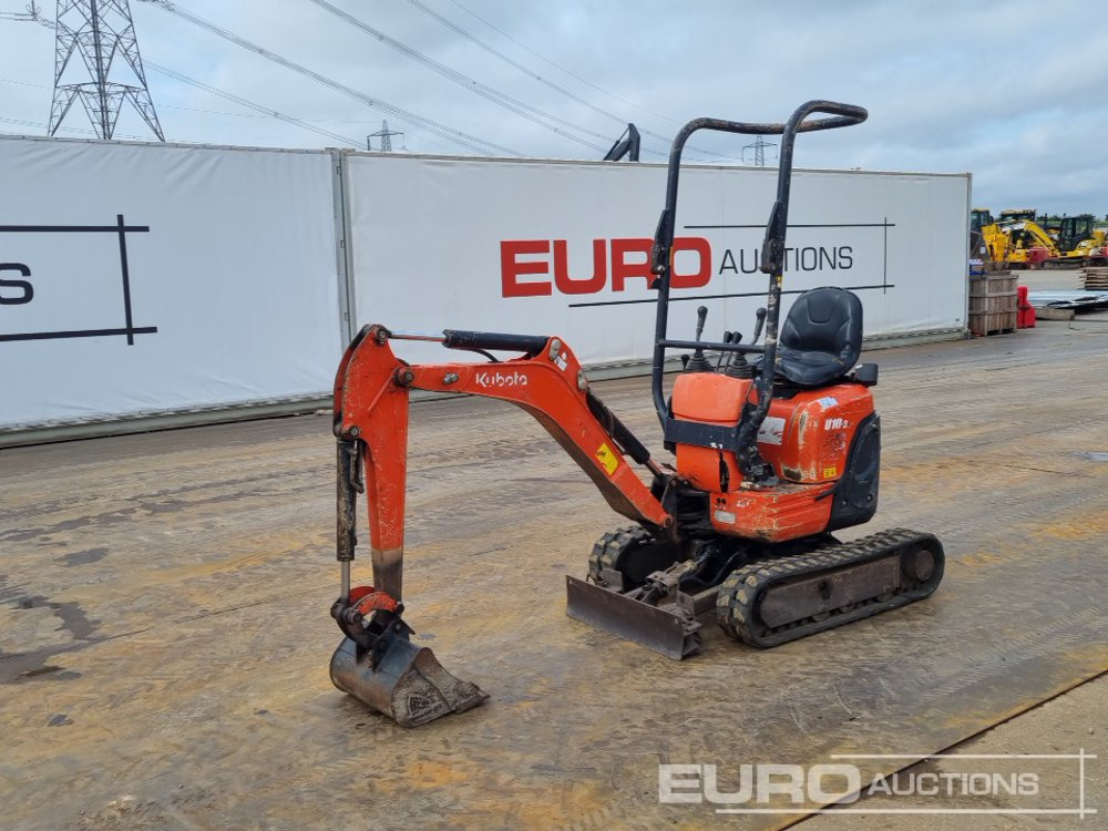 2016 Kubota U10-3 - Mini pelle: photos 1 2016 Kubota U10-3 - Mini pelle: photos 1