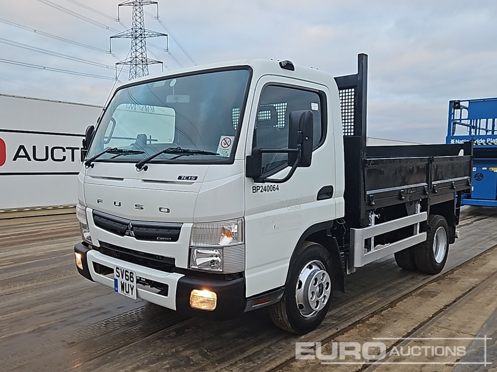 2016 Mitsubishi Fuso 7C15 - Camion benne: photos 1 2016 Mitsubishi Fuso 7C15 - Camion benne: photos 1