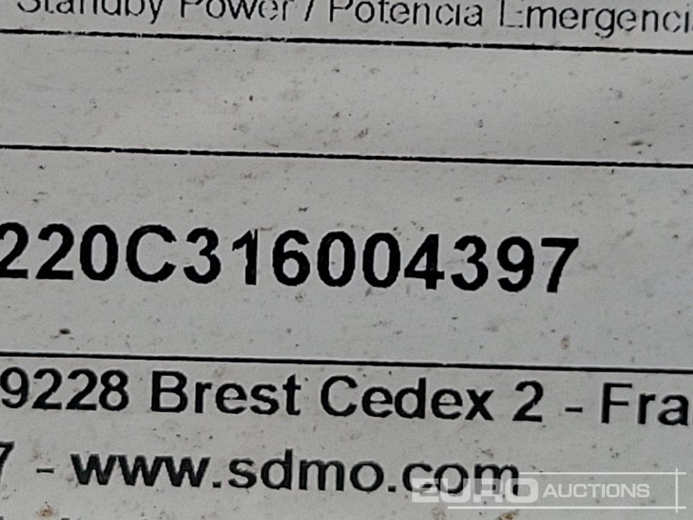 Groupe électrogène 2016 SDMO R220C3: photos 28