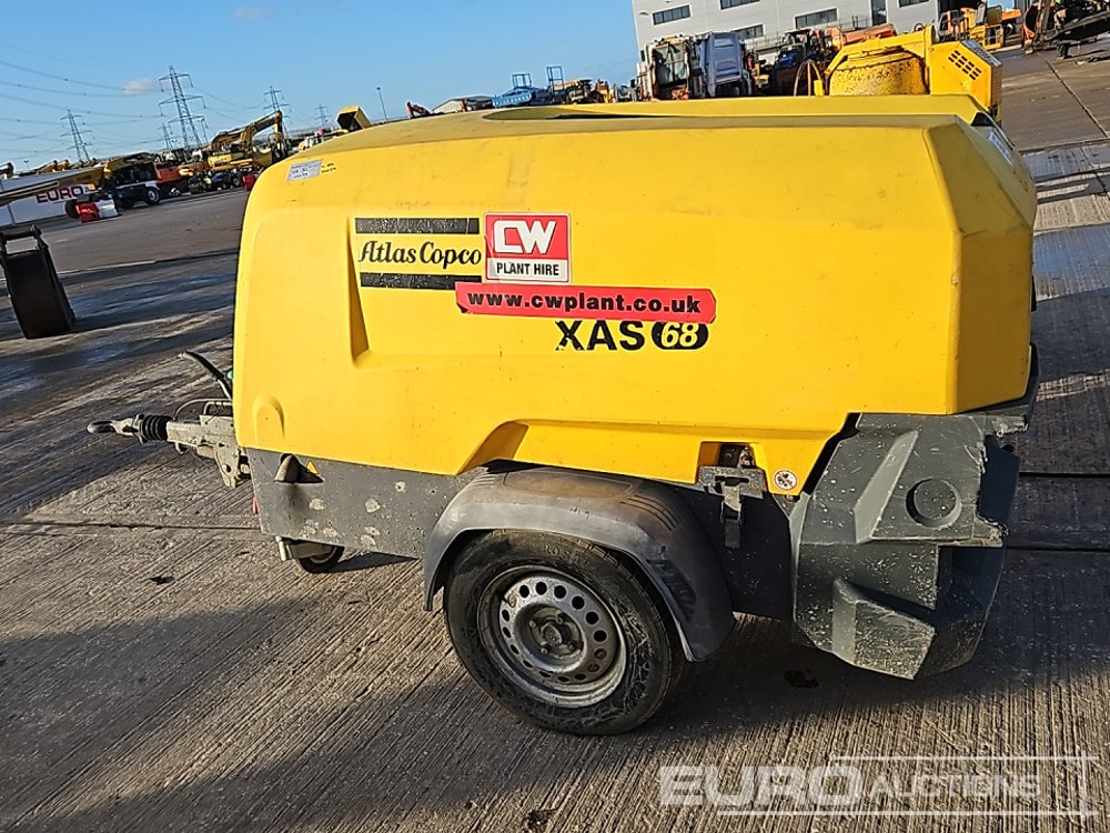 2017 Atlas Copco XAS68 - Compresseur d'air: photos 4 2017 Atlas Copco XAS68 - Compresseur d'air: photos 4