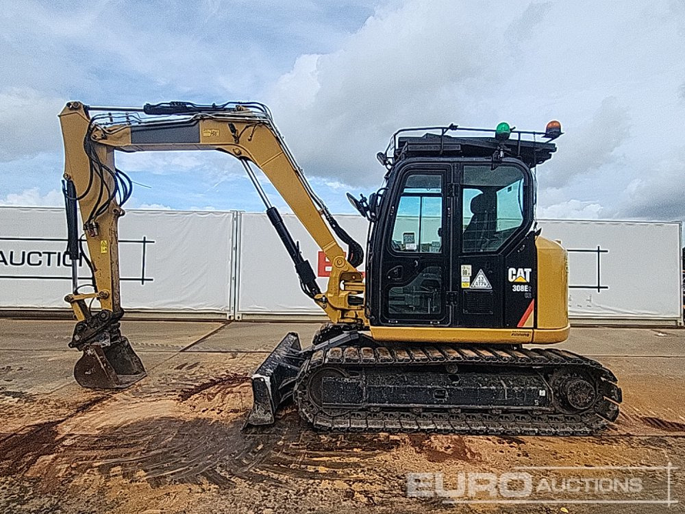 2017 CAT 308E2CR - Mini pelle: photos 2 2017 CAT 308E2CR - Mini pelle: photos 2