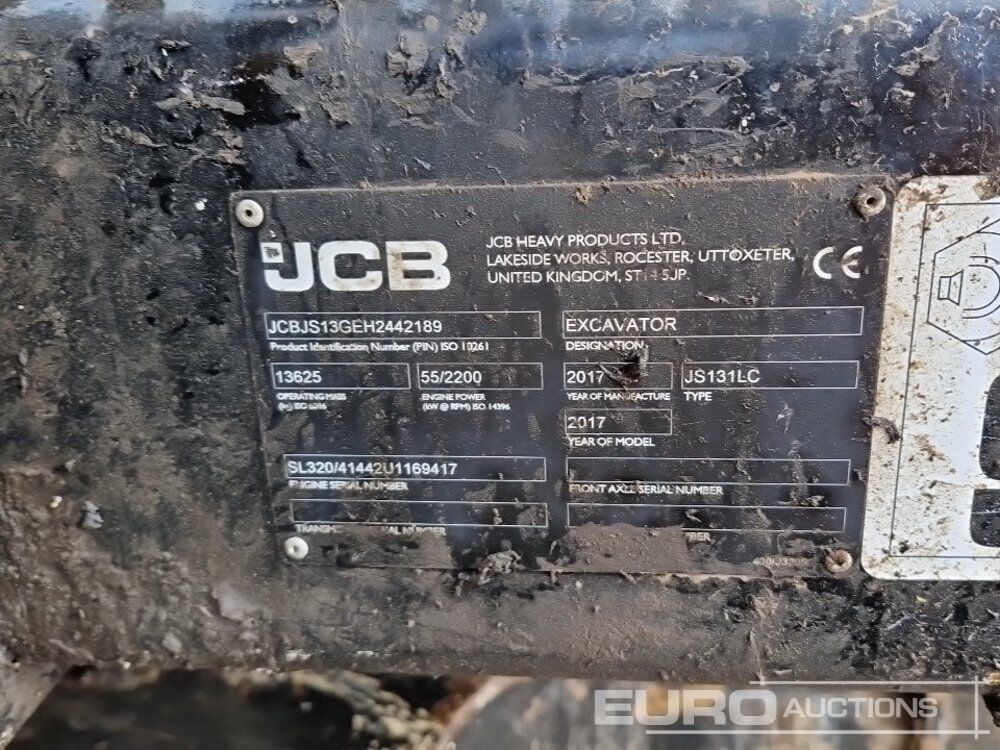 Pelle sur chenille 2017 JCB JS131LC: photos 42 Pelle sur chenille 2017 JCB JS131LC: photos 42