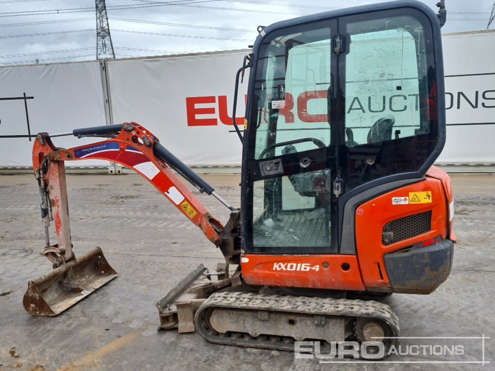 2017 Kubota KX016-4 - Mini pelle: photos 2 2017 Kubota KX016-4 - Mini pelle: photos 2