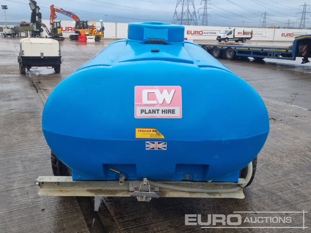 2017 Trailer Engineering Single Axle Plastic Water Bowser - Cuve de stockage: photos 4 2017 Trailer Engineering Single Axle Plastic Water Bowser - Cuve de stockage: photos 4