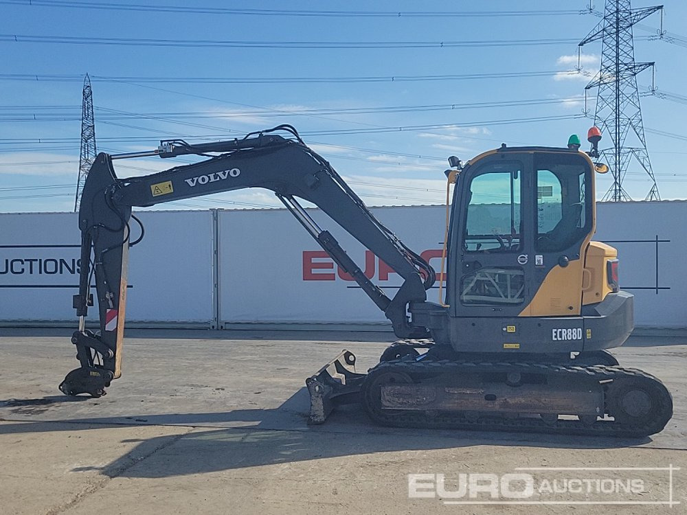 2017 Volvo ECR88D - Mini pelle: photos 2 2017 Volvo ECR88D - Mini pelle: photos 2
