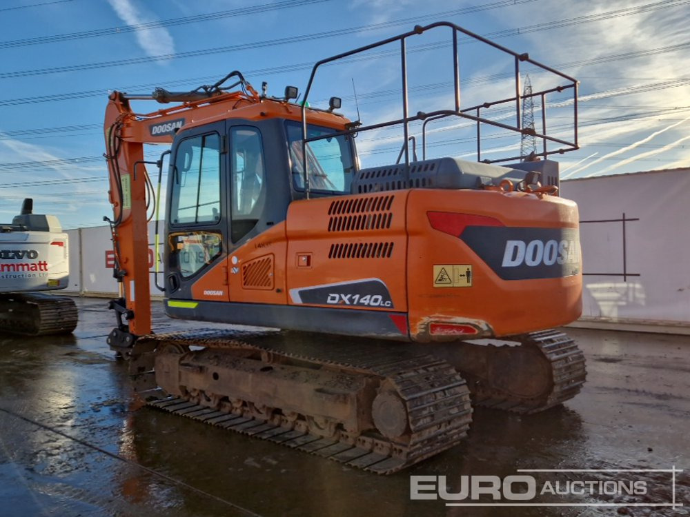 2018 Doosan DX140LC-5 - Pelle sur chenille: photos 3 2018 Doosan DX140LC-5 - Pelle sur chenille: photos 3