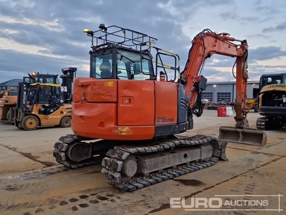 2018 Hitachi ZX85USB-5A - Mini pelle: photos 5 2018 Hitachi ZX85USB-5A - Mini pelle: photos 5