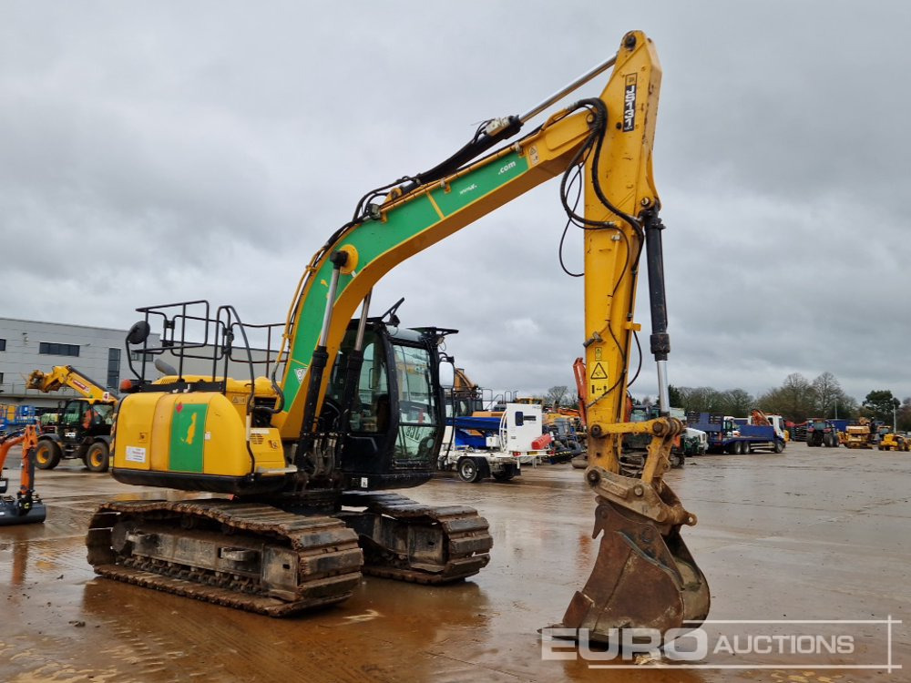 Pelle sur chenille 2018 JCB JS131LC: photos 7