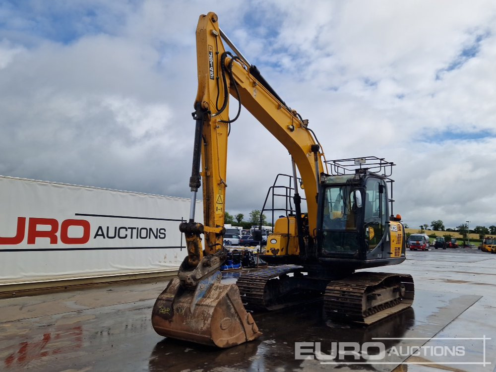 2018 JCB JS145 LC - Pelle sur chenille: photos 1 2018 JCB JS145 LC - Pelle sur chenille: photos 1