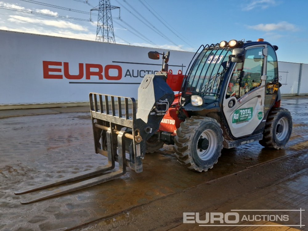 2018 Manitou MT420H - Chariot télescopique: photos 1 2018 Manitou MT420H - Chariot télescopique: photos 1