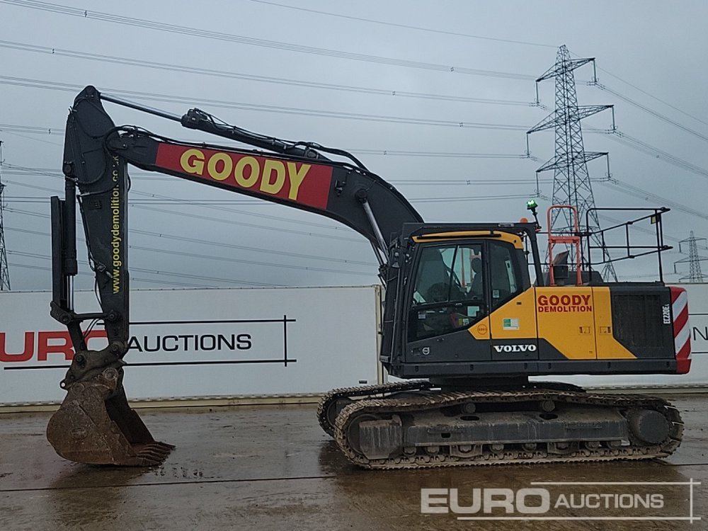 2018 Volvo EC220EL - Pelle sur chenille: photos 2 2018 Volvo EC220EL - Pelle sur chenille: photos 2
