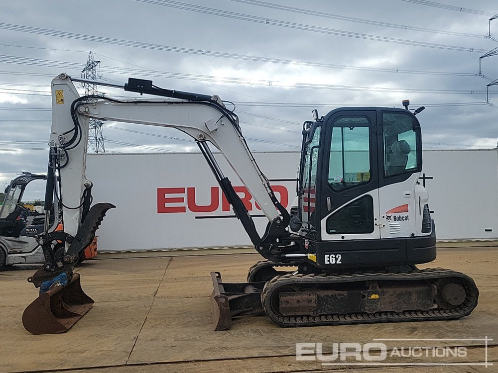 2019 Bobcat E62 - Mini pelle: photos 2 2019 Bobcat E62 - Mini pelle: photos 2