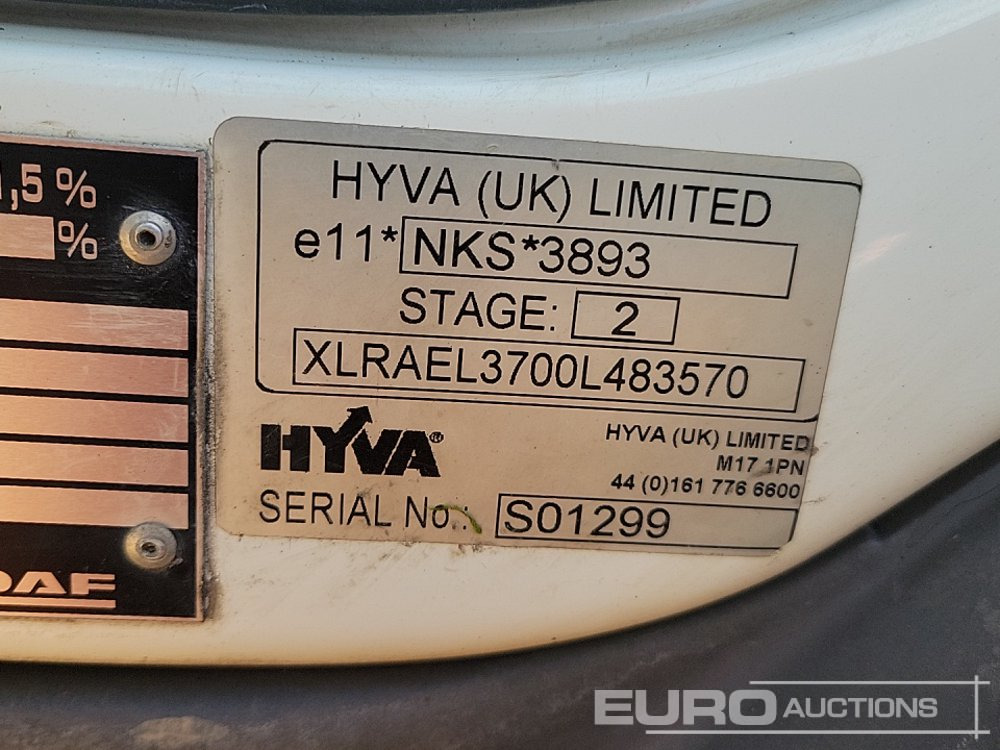 Châssis cabine 2019 DAF LF260: photos 47