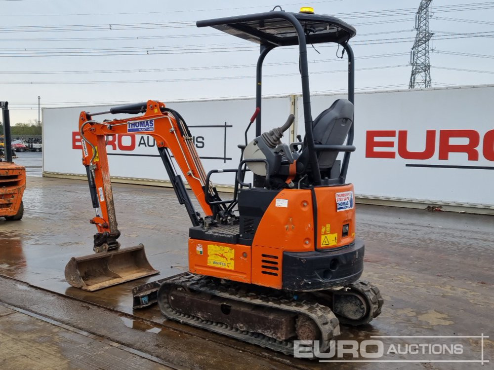 2019 Hitachi ZX19U-5A YR - Mini pelle: photos 3 2019 Hitachi ZX19U-5A YR - Mini pelle: photos 3