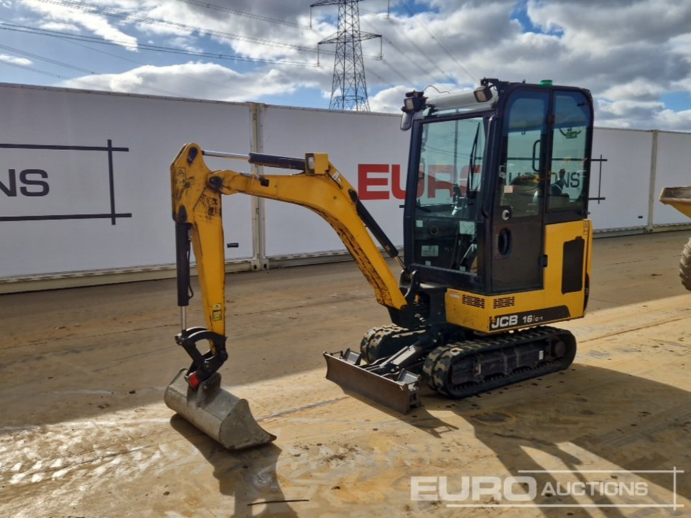 2019 JCB 16C-1 - Mini pelle: photos 1 2019 JCB 16C-1 - Mini pelle: photos 1