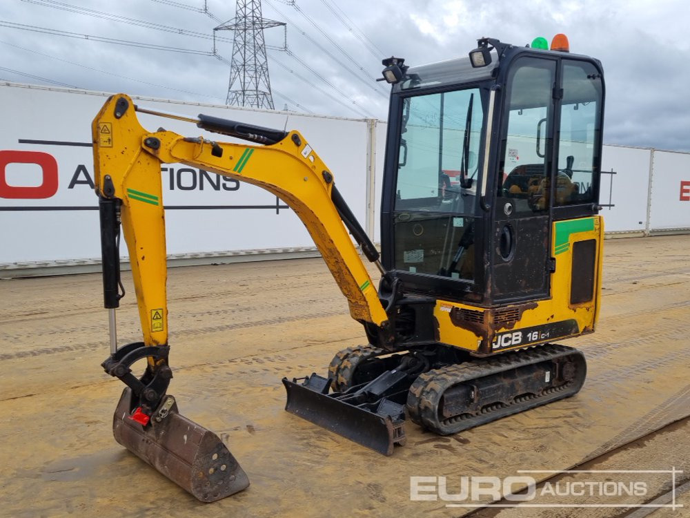 2019 JCB 16C-1 - Mini pelle: photos 1 2019 JCB 16C-1 - Mini pelle: photos 1