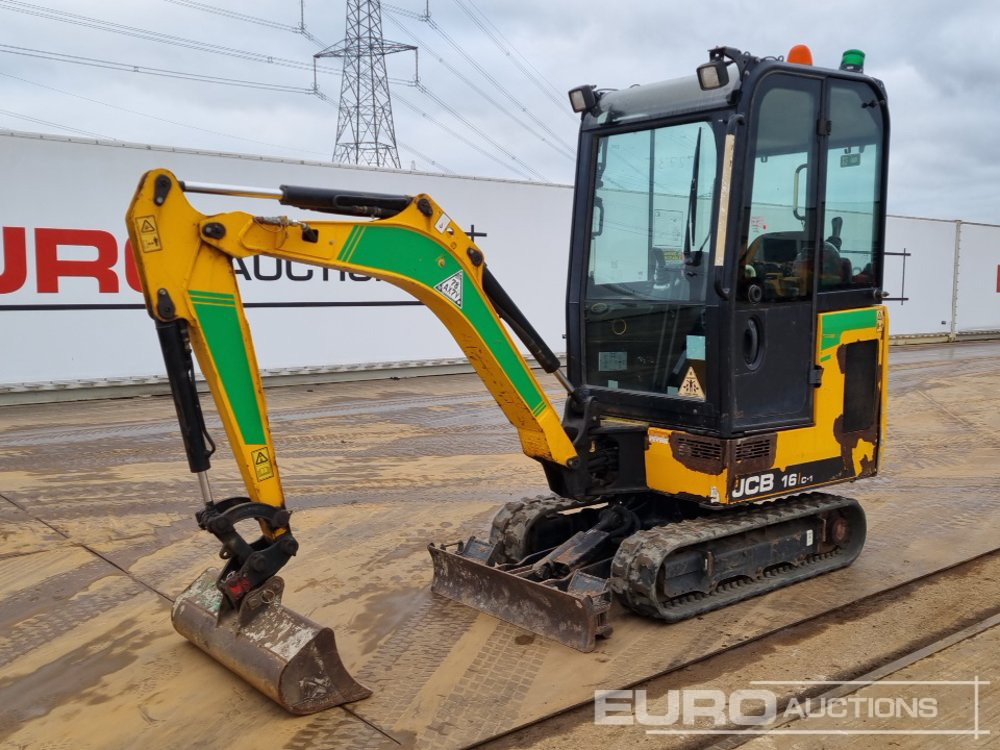2019 JCB 16C-1 - Mini pelle: photos 1 2019 JCB 16C-1 - Mini pelle: photos 1