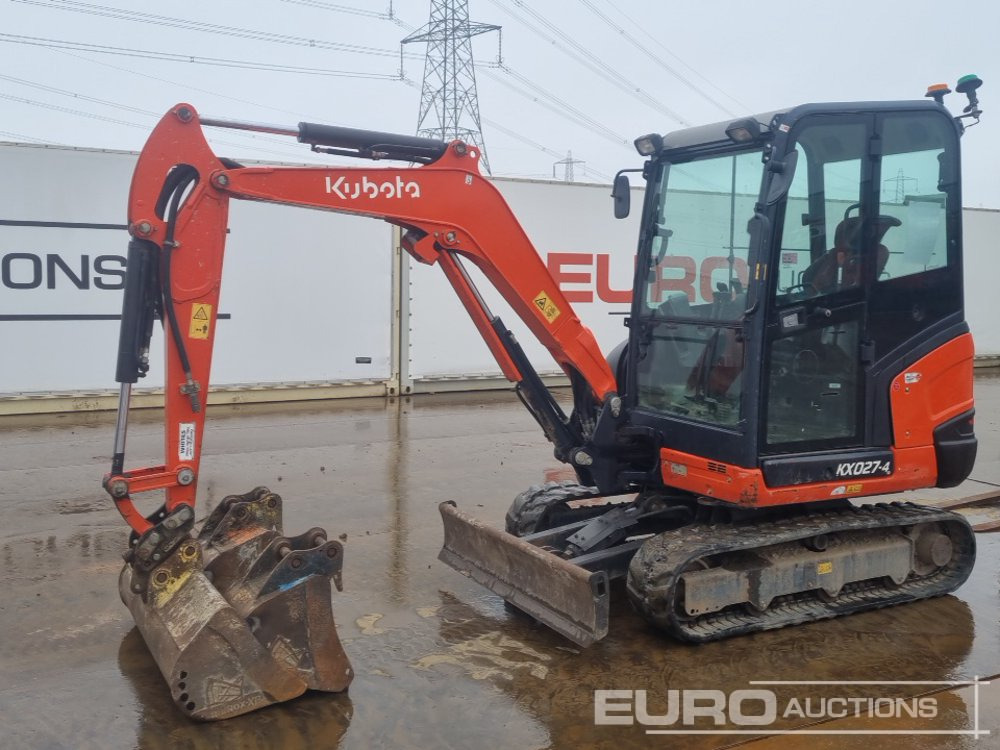 2019 Kubota KX027-4 - Mini pelle: photos 1 2019 Kubota KX027-4 - Mini pelle: photos 1